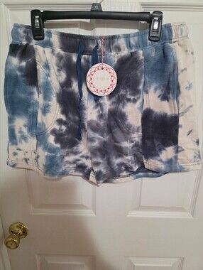 Umgee Tie-dye Shorts With Pockets Size LG